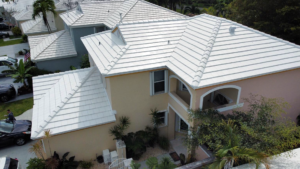 White Tile Roof in Kendall