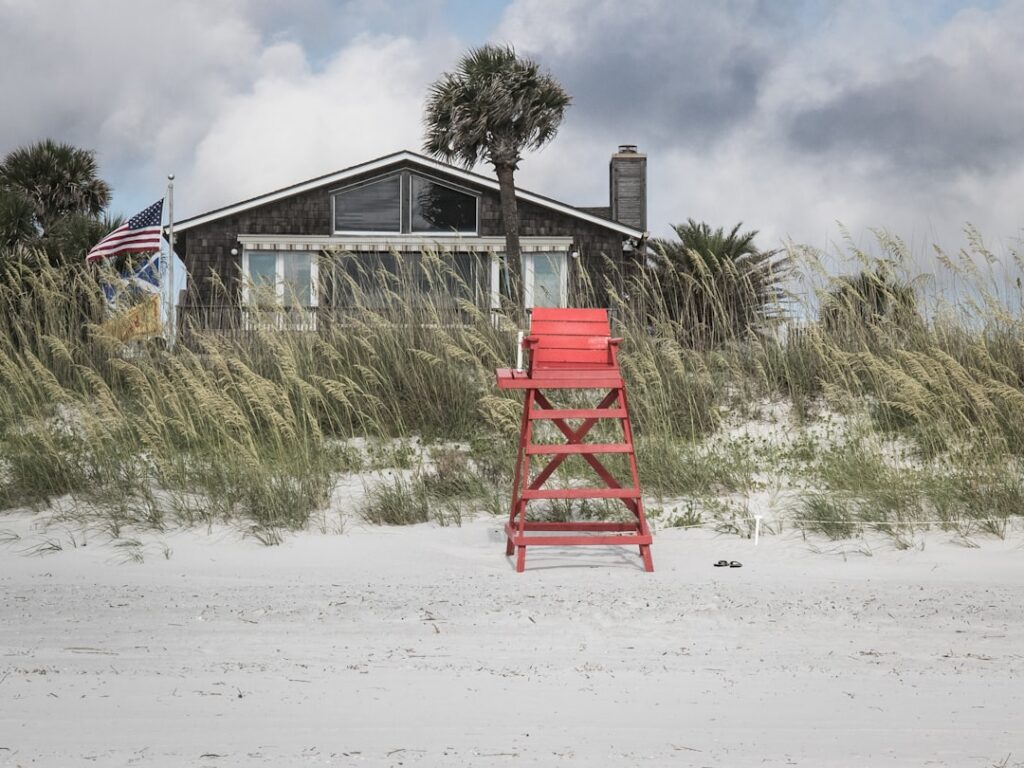 Florida East Coast storm damage coastal home
