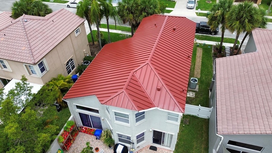 Hialeah FL roofing residential neighborhood