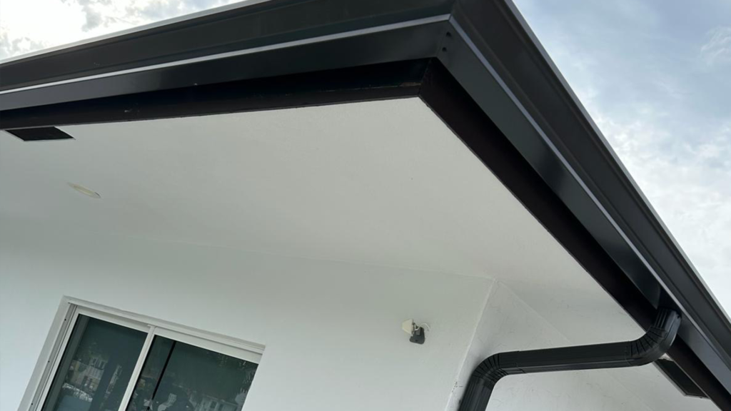 rain gutter installation
